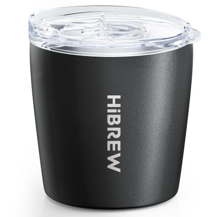 HiBREW Portable Hanging Ear Coffee Thermal mug Foldable filter Stainless steel